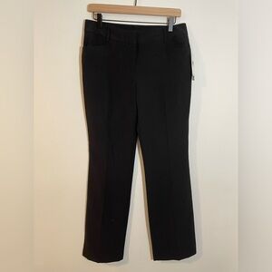 A. Byer Straight Wider Leg Black Dress Pants Slacks Size 9 New With Tags